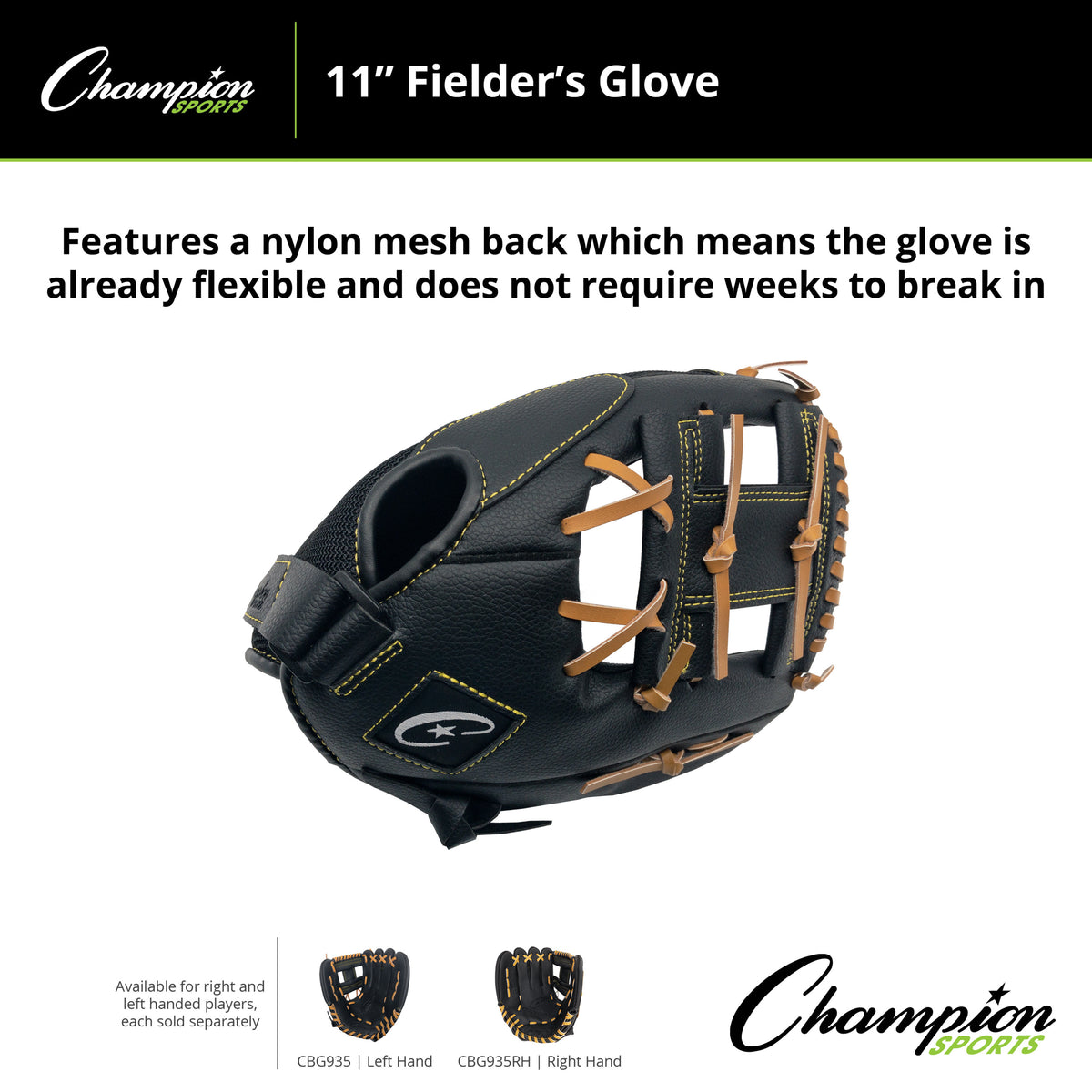 Champion Sports Physical Education Fielder's Glove