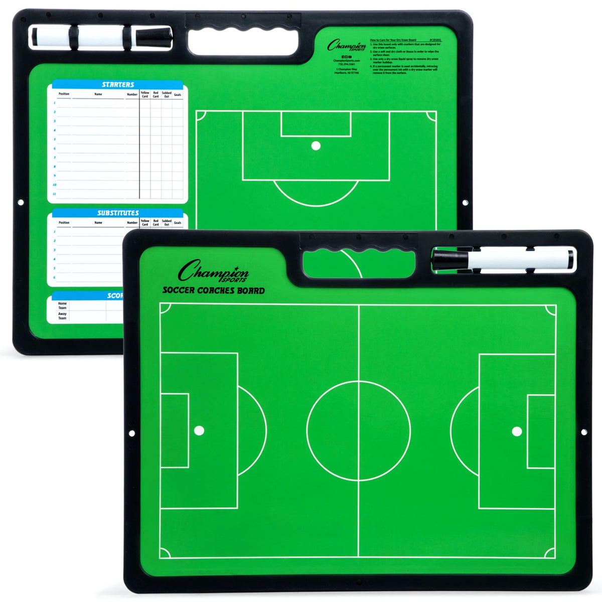 Champion Sports Extra-Large Coaches Board - Soccer