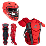 Champro Optimus Champion Plus Catcher's Kit - Scarlet