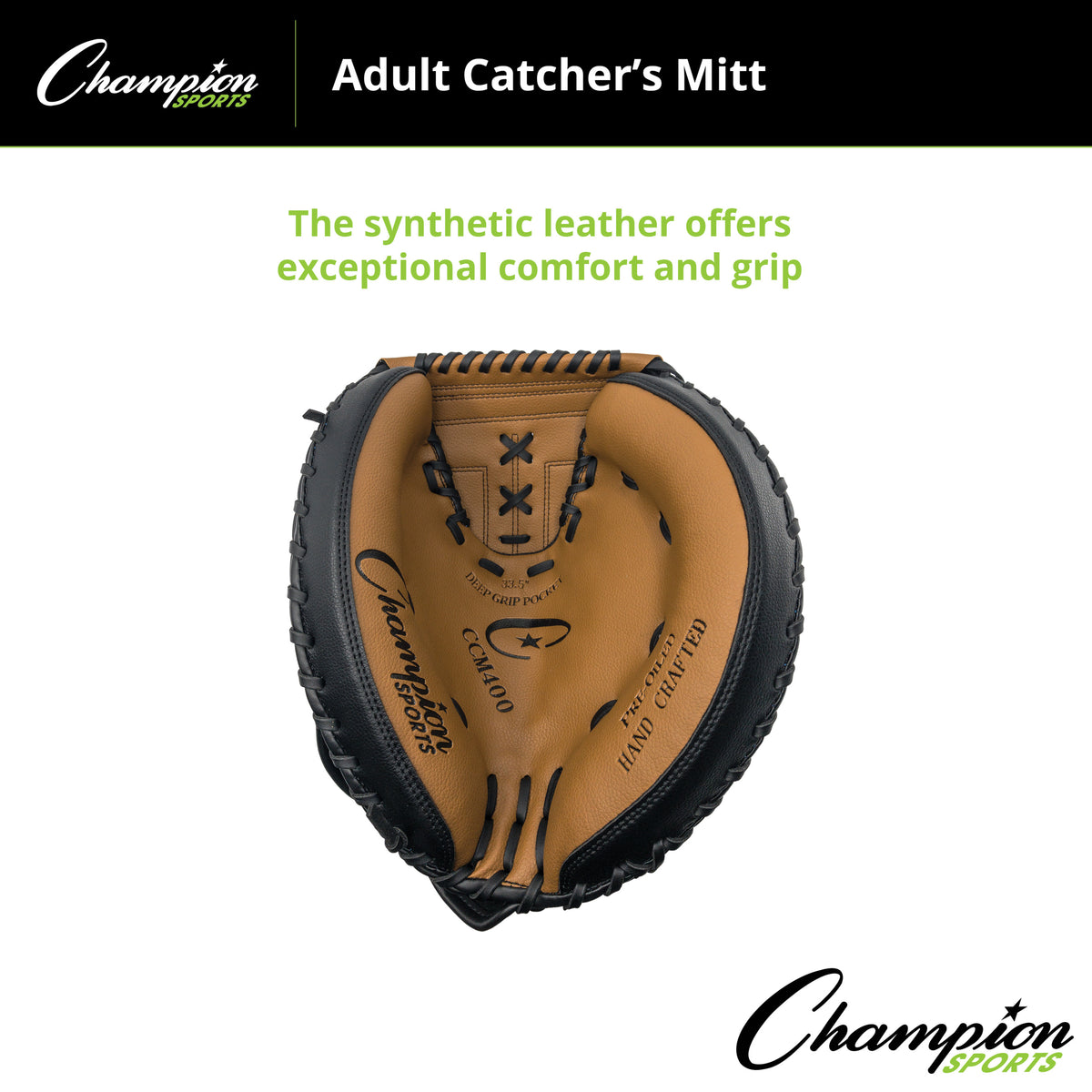 Champion Sports Catcher's Mitt