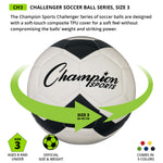 Champion Sports Challenger Soccer Ball - Size 3
