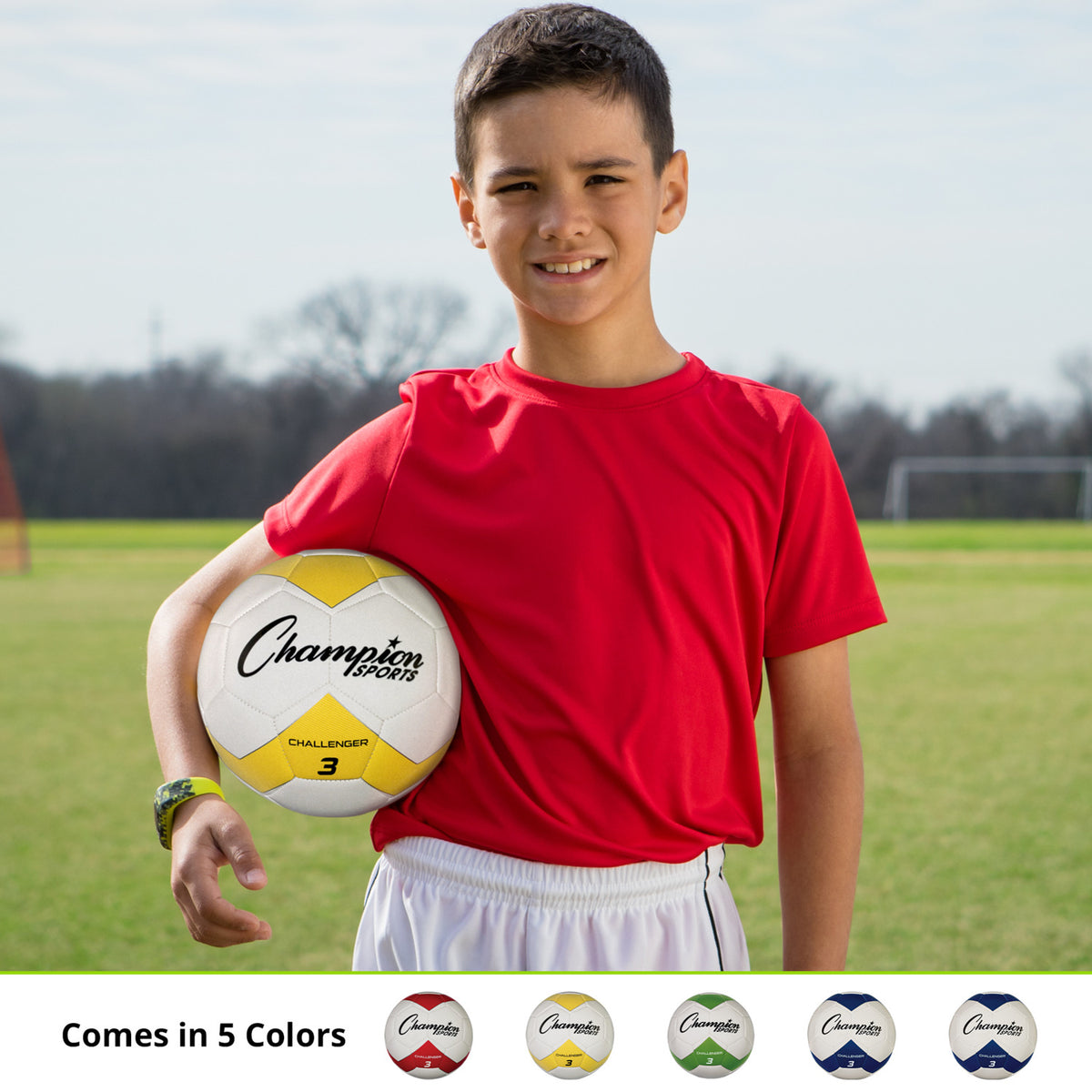 Champion Sports Challenger Soccer Ball - Size 3