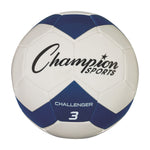 Champion Sports Challenger Soccer Ball - Size 3 - Blue