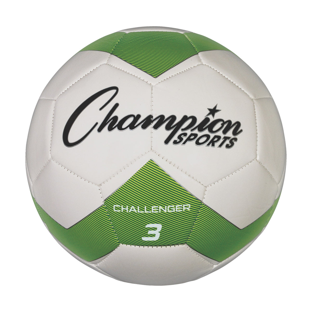 Champion Sports Challenger Soccer Ball - Size 3 - Green