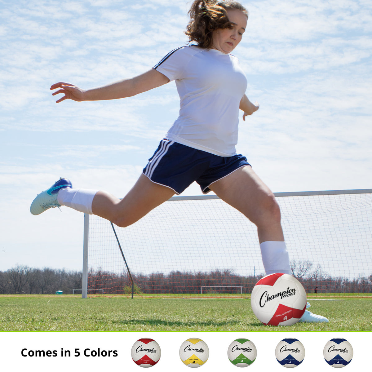Champion Sports Challenger Soccer Ball - Size 4