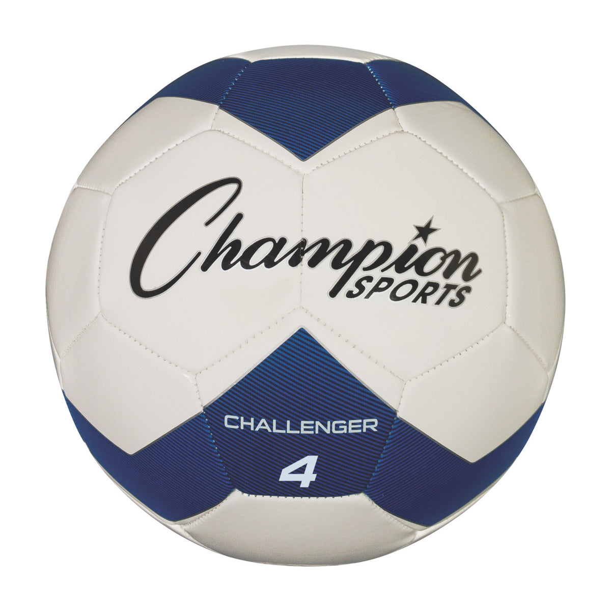 Champion Sports Challenger Soccer Ball - Size 4 - Blue