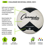 Champion Sports Challenger Soccer Ball - Size 5