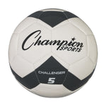 Champion Sports Challenger Soccer Ball - Size 5 - Black