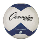 Champion Sports Challenger Soccer Ball - Size 5 - Blue