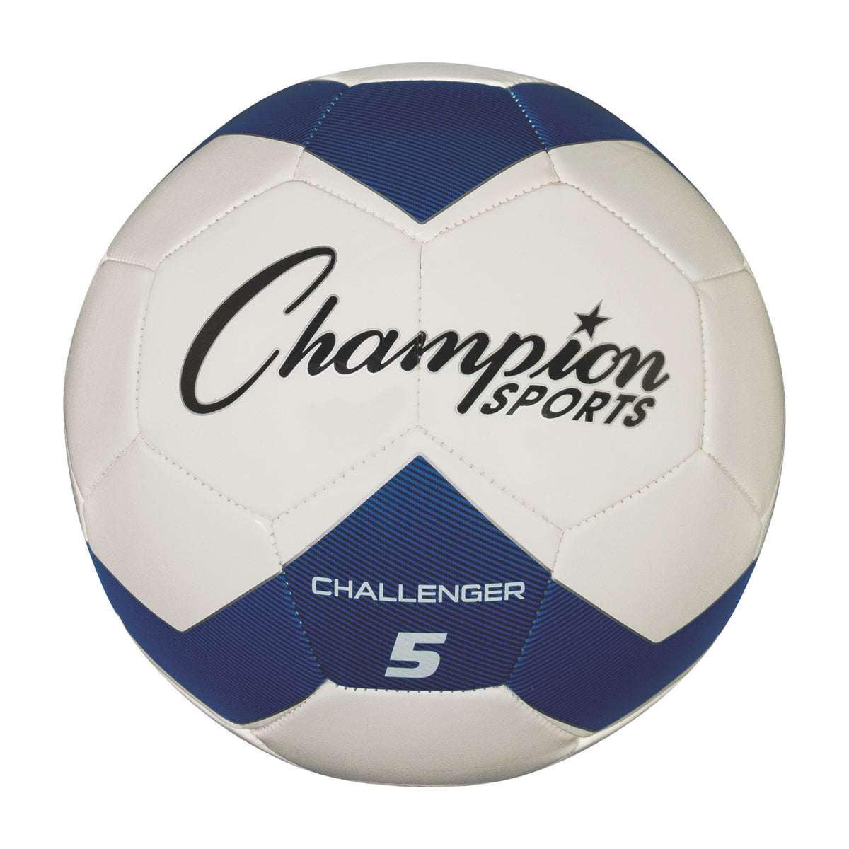 Champion Sports Challenger Soccer Ball - Size 5 - Blue