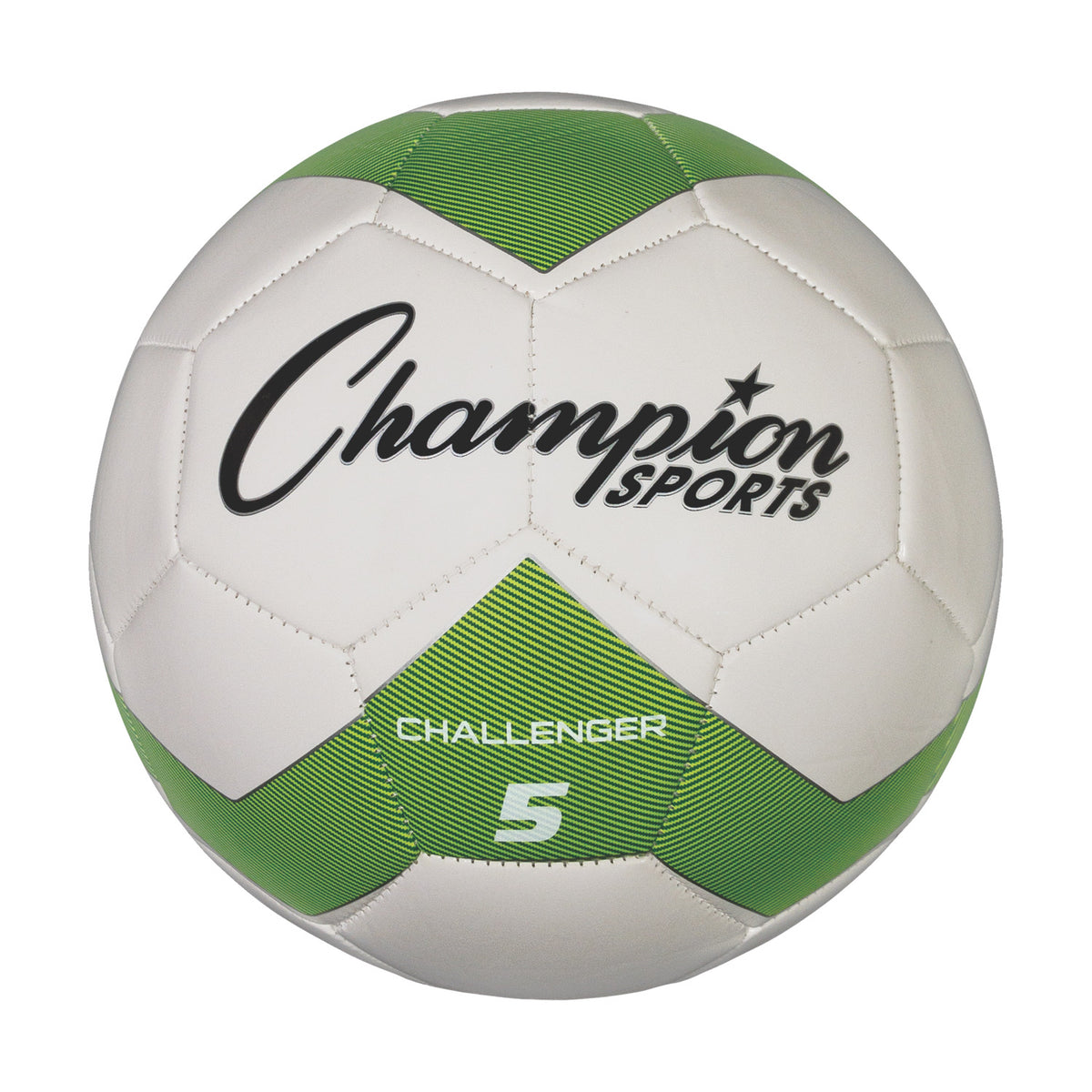 Champion Sports Challenger Soccer Ball - Size 5 - Green
