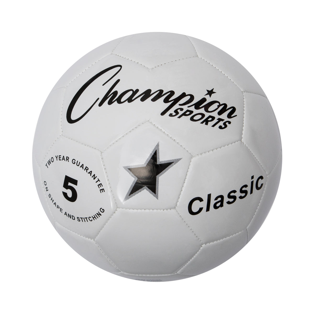 Champion Sports Classic Soccer Ball - Size 5