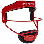 Champro Sentry Fielder's Facemask - Scarlet