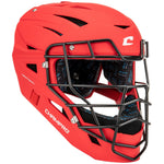 Champro HXBoss Matte Catcher's Headgear - Scarlet