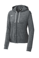 Nike Women's Gym Vintage Full-Zip Hoodie - Team Anthracite
