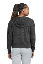 Nike Women's Gym Vintage Full-Zip Hoodie - Team Black