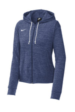 Nike Women's Gym Vintage Full-Zip Hoodie - Team Navy
