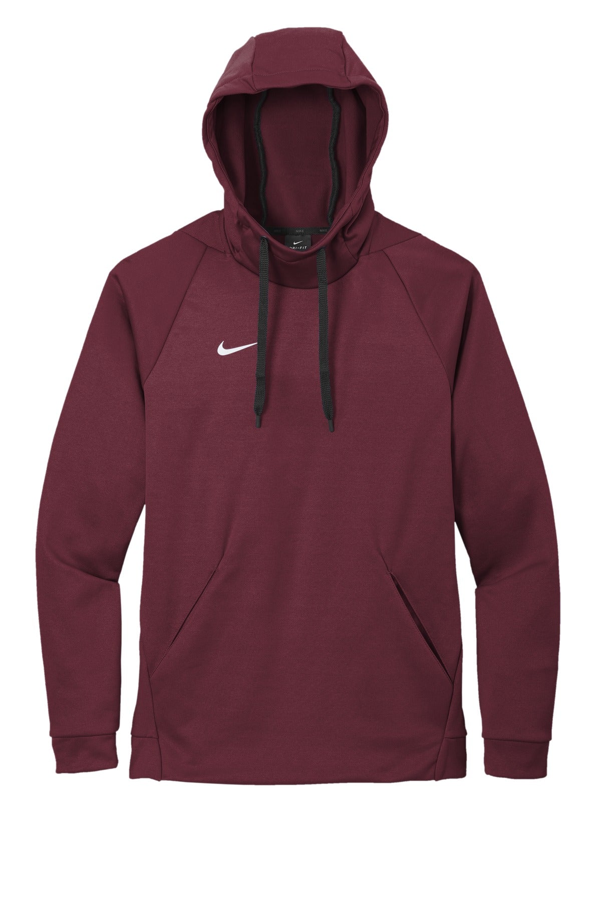 Nike Therma-FIT Pullover Fleece Hoodie - Team Dark Maroon