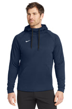 Nike Therma-FIT Pullover Fleece Hoodie - Team Navy