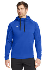 Nike Therma-FIT Pullover Fleece Hoodie - Team Royal