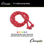 Champion Sports Nylon Braided Jump Rope