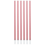 Champion Sports Coaching Sticks - Set of 6, Yellow