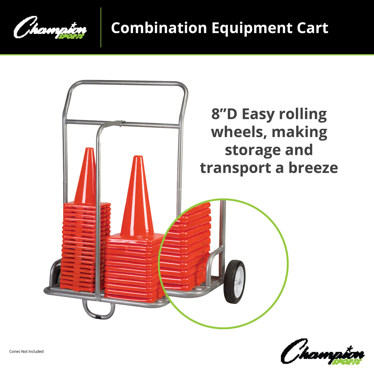Champion Sports Combination Equipment Cart