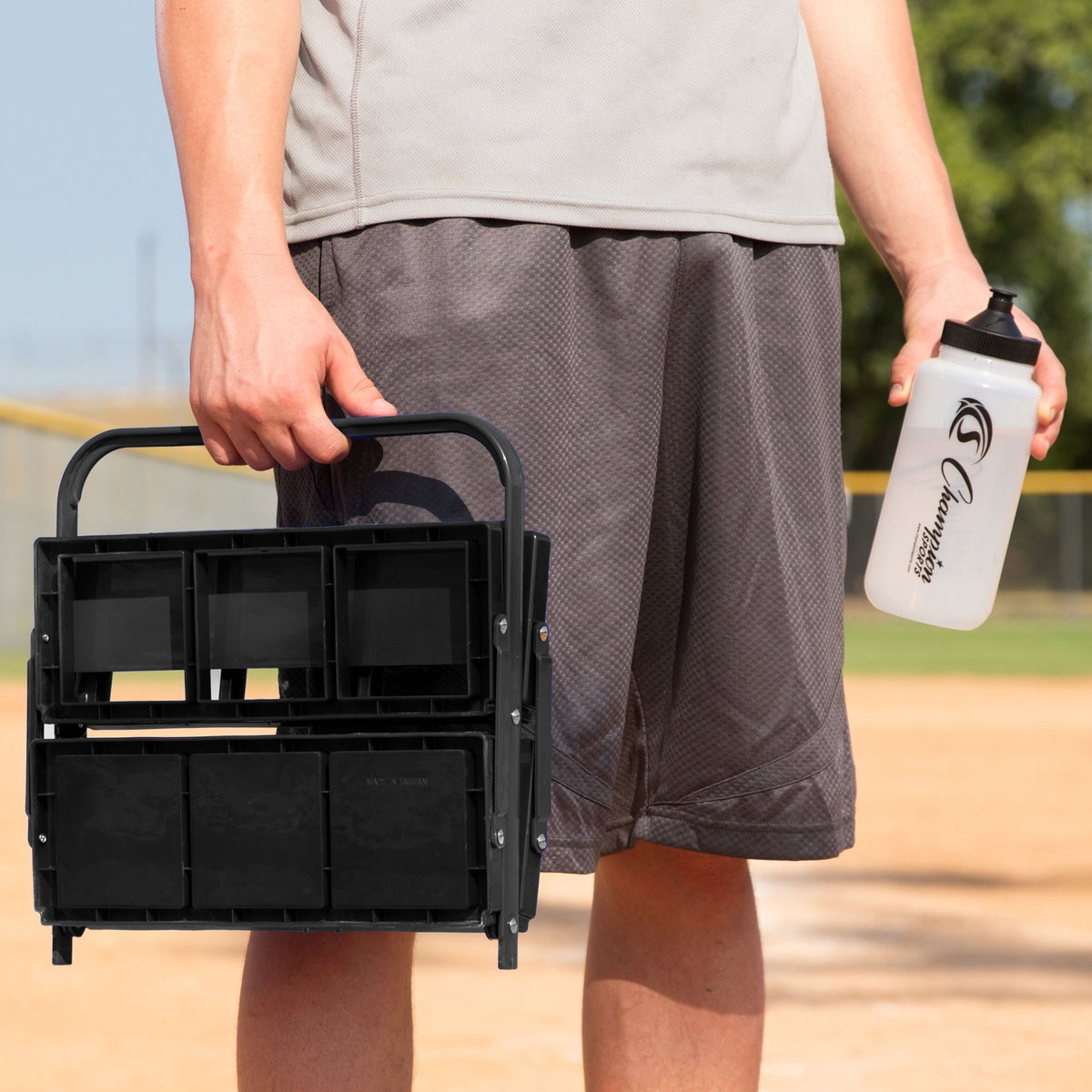 Champion Sports Collapsible Water Bottle Carrier