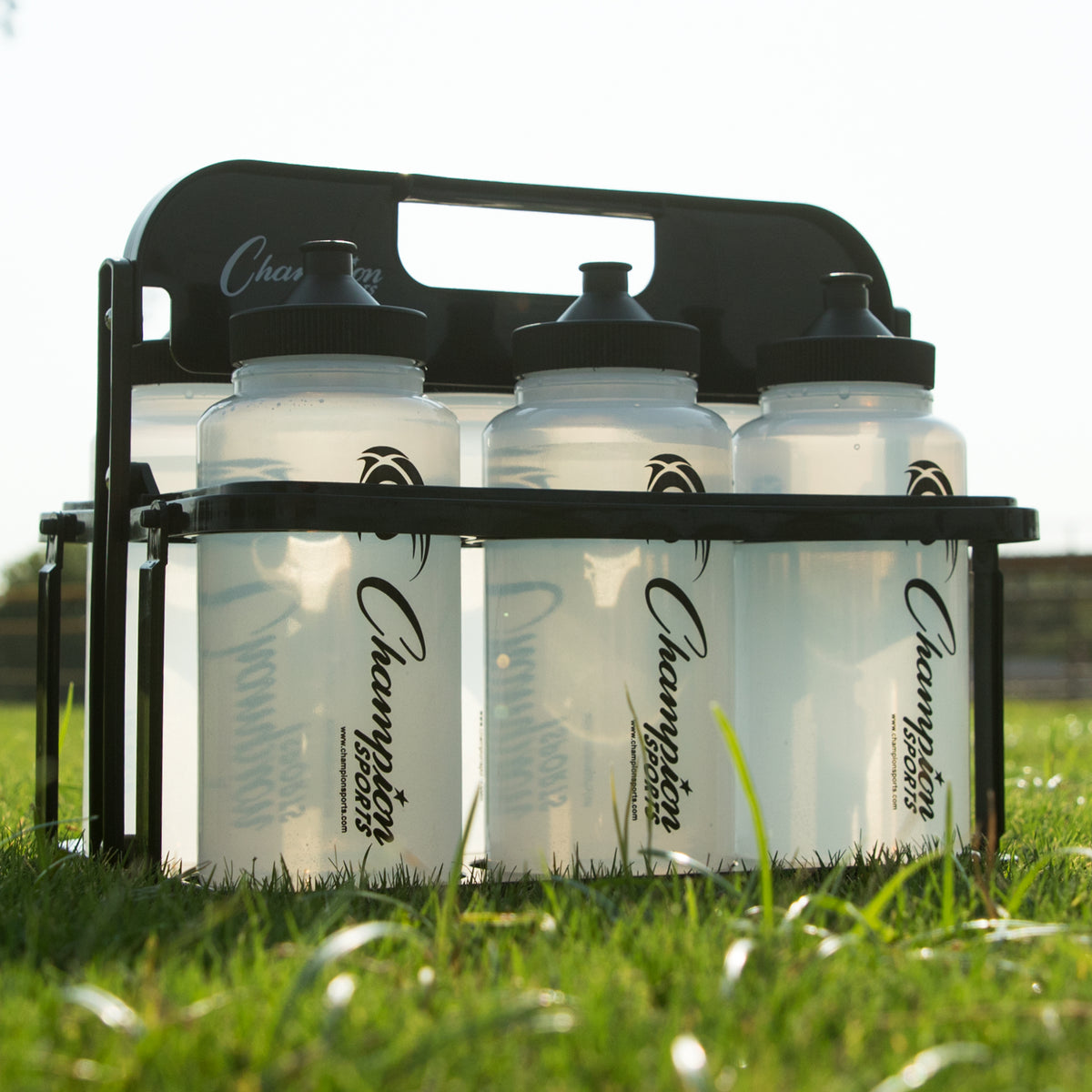 Champion Sports Water Bottle and Carrier Set