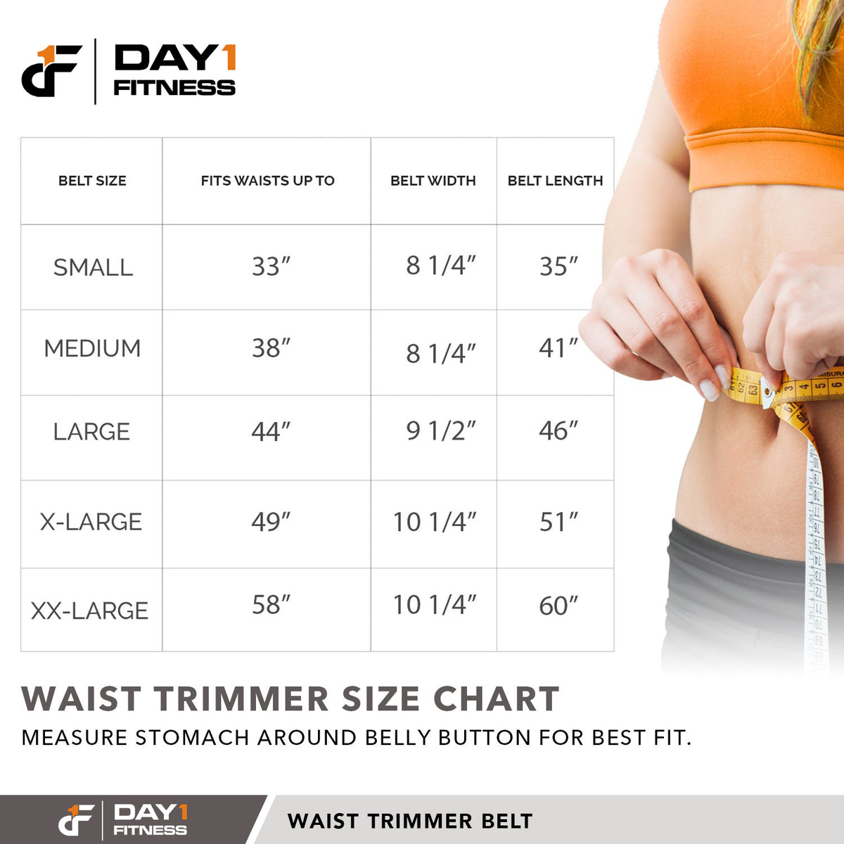 Champion Sports Day 1 Fitness Waist Trimmer Belt