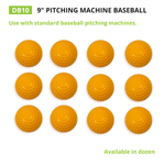 Champion Sports Dimpled Pitching Machine Baseballs - Dozen