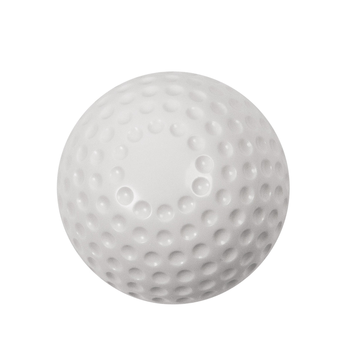 Champion Sports Dimpled Pitching Machine Baseballs - Dozen - White