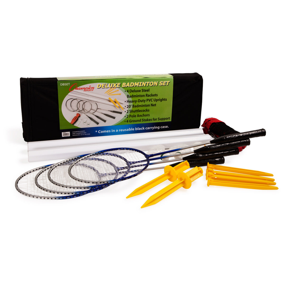 Champion Sports Deluxe Badminton Set