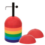Champion Sports Rigid Dome Cone Set - Set of 36
