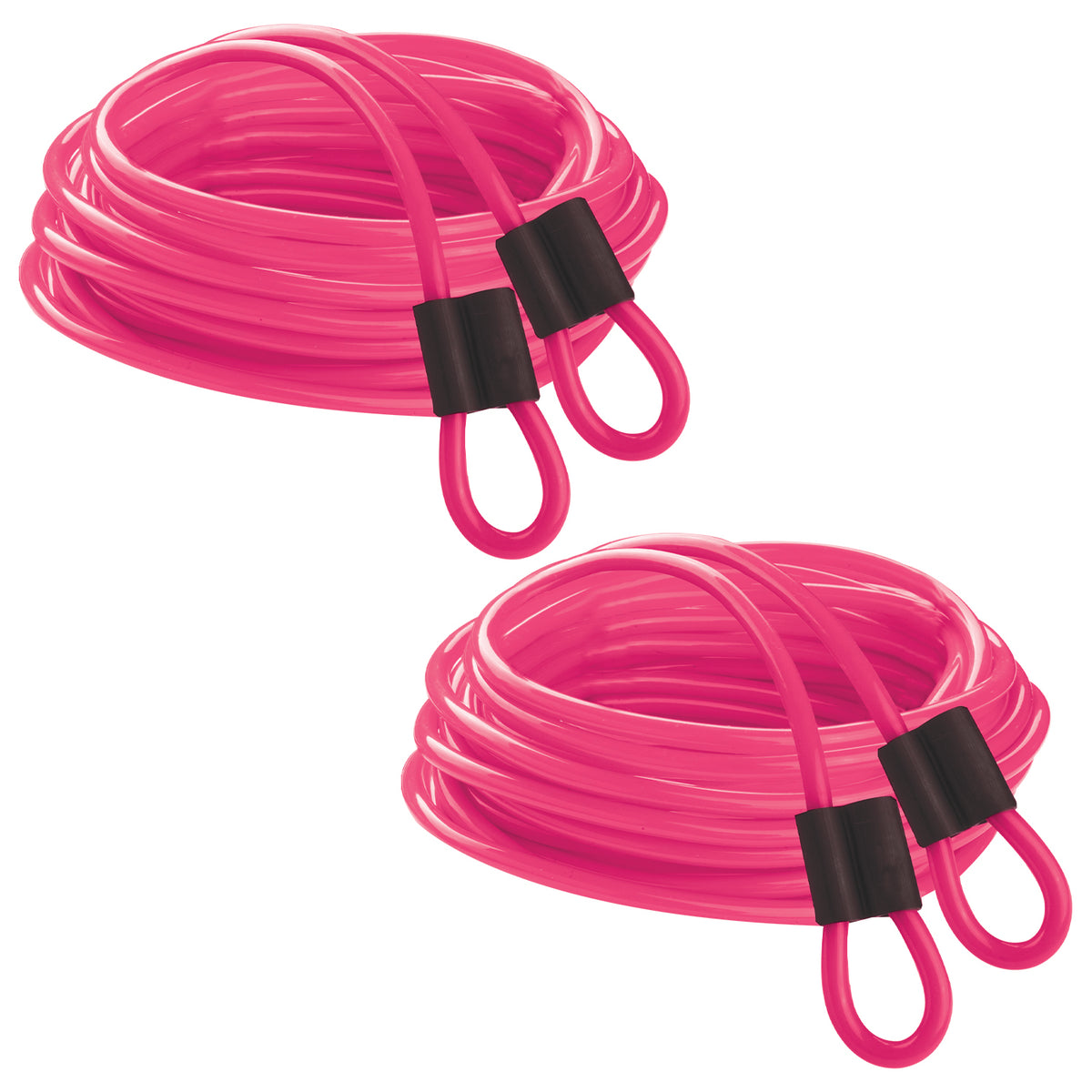 Champion Sports Double Dutch Speed Ropes - Pair - 16' (Pink)