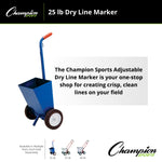 Champion Sports 25 lb Painted Steel Dry Line Marker