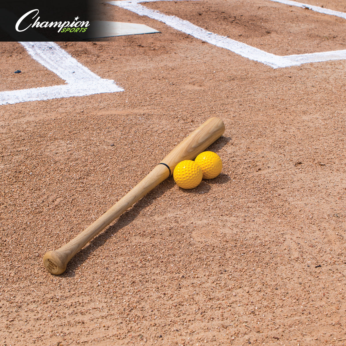 Champion Sports Dimpled Pitching Machine Softballs - Dozen