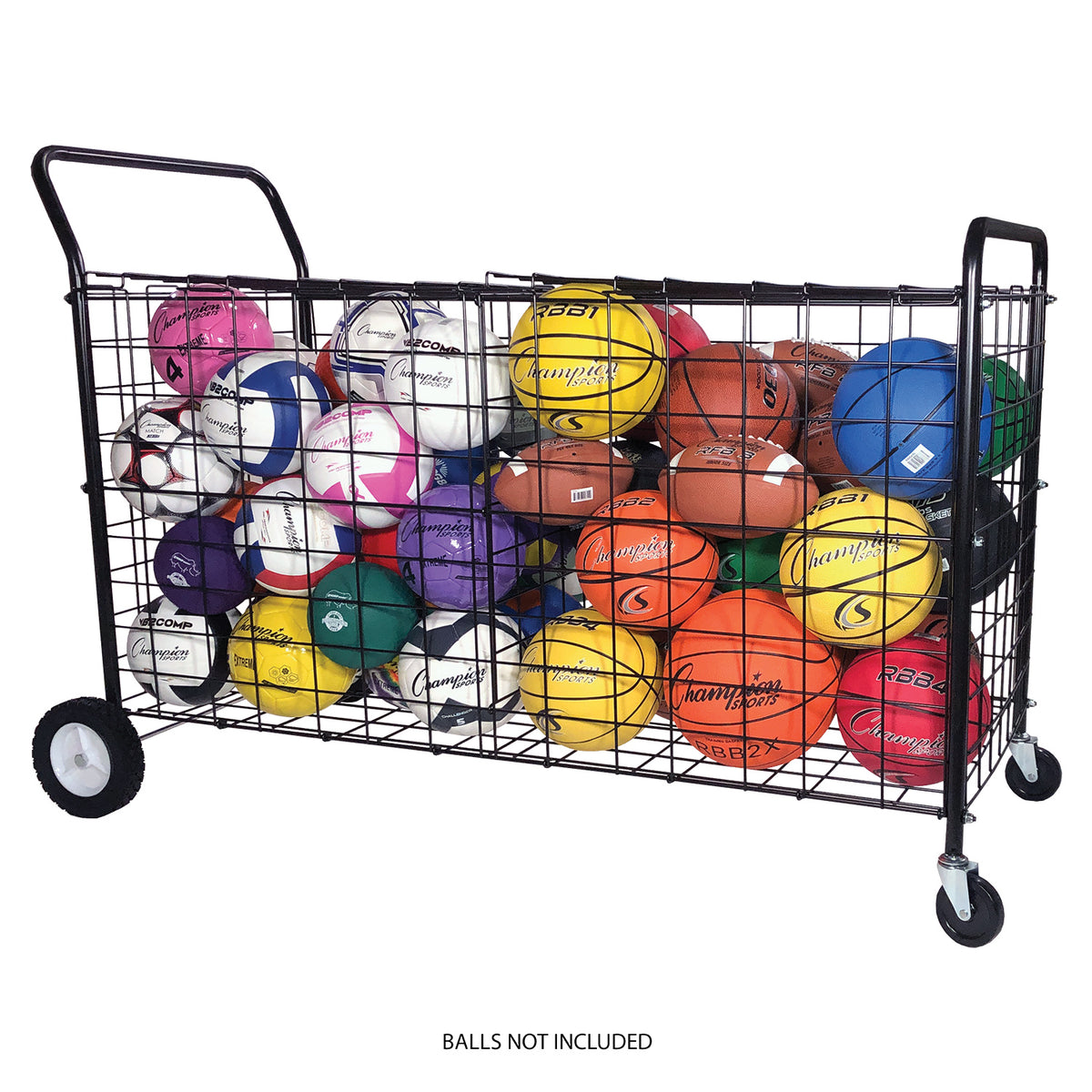 Champion Sports Double-Sided Lockable Ball Locker