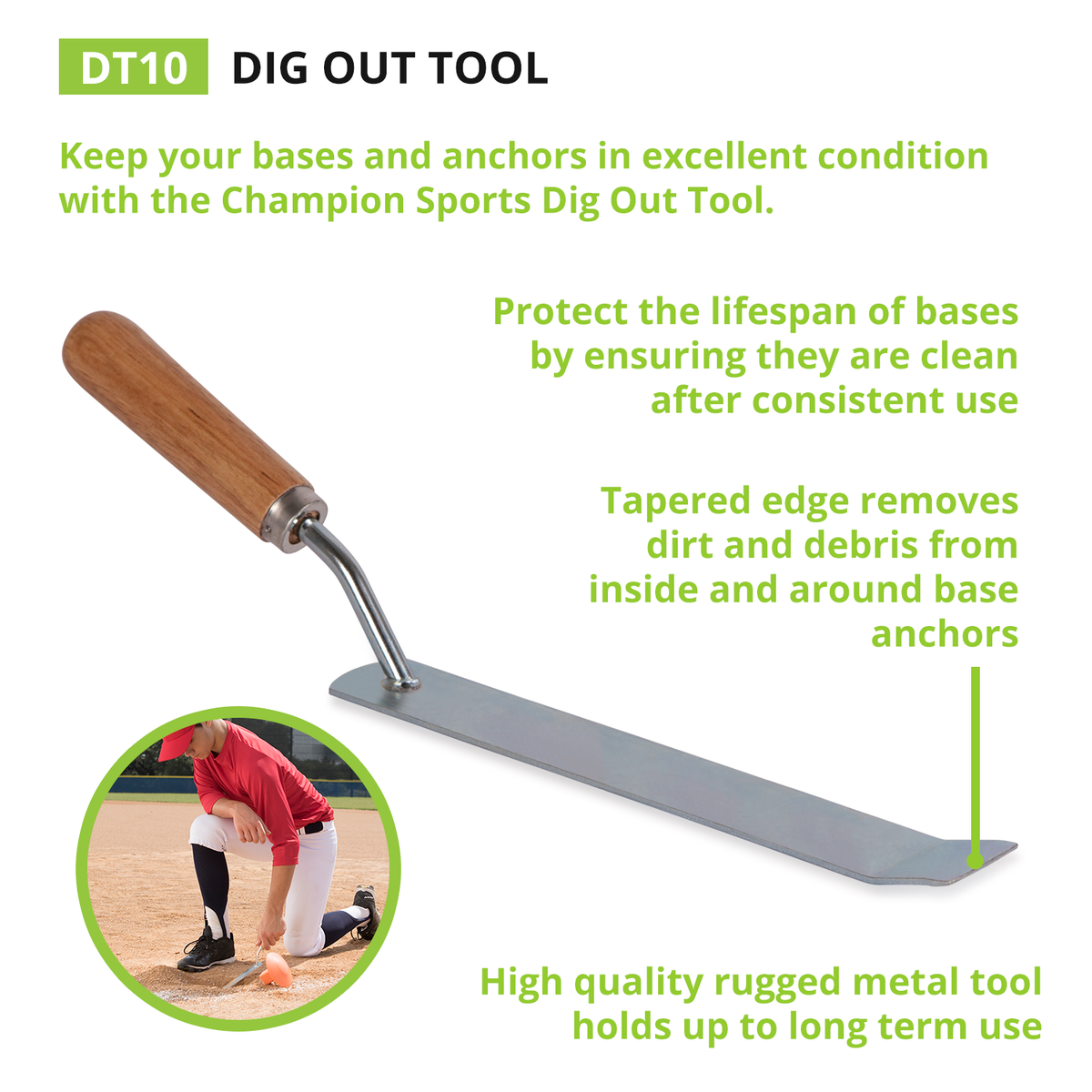 Champion Sports Dig Out Tool
