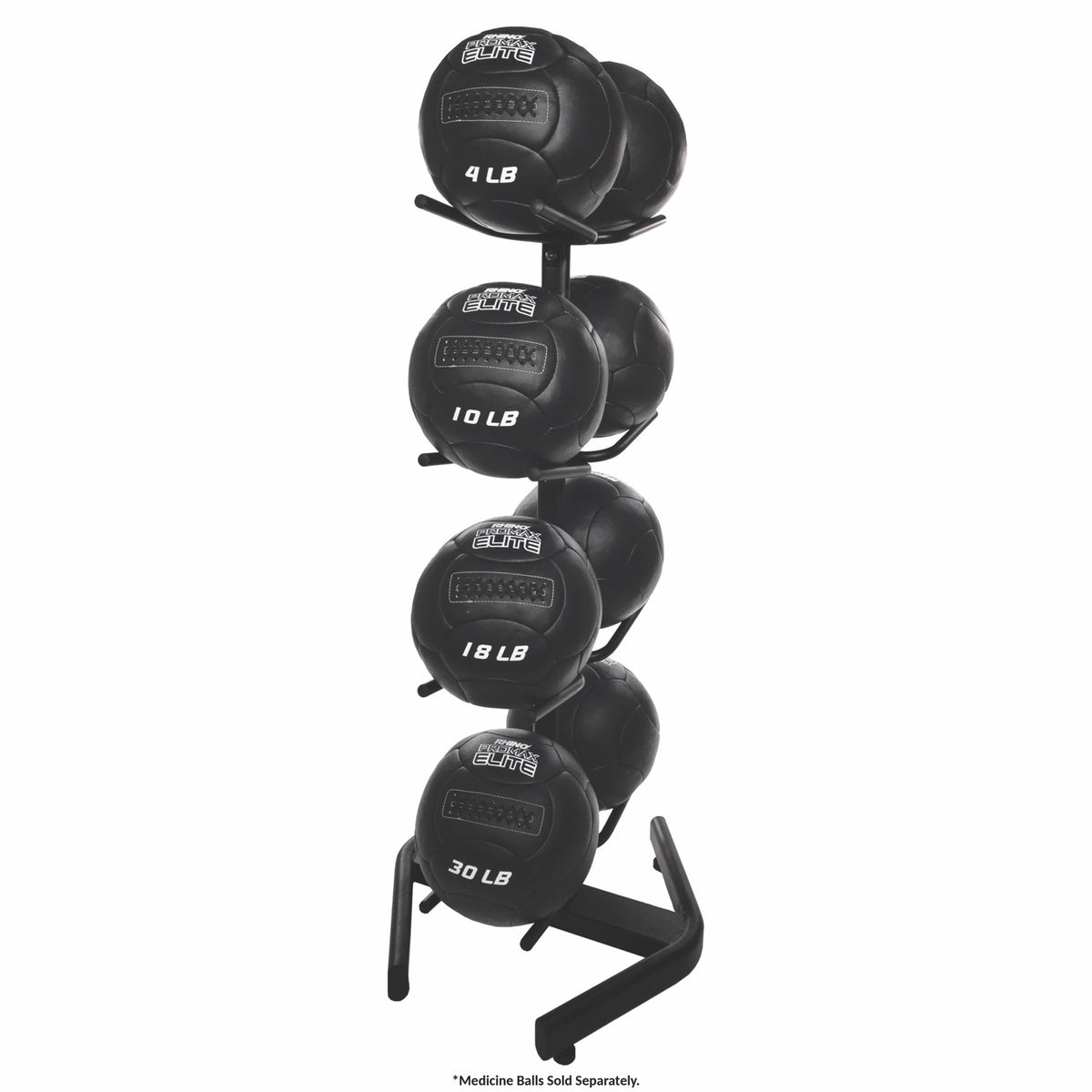 Champion Sports U-Ring Double Medicine Ball Tree