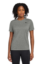 Nike Women's Team rLegend Tee - Carbon Heather