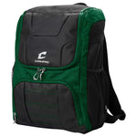 Champro Prodigy Backpack; 16"L x 10.75"W x 8.5"D - Forest Green