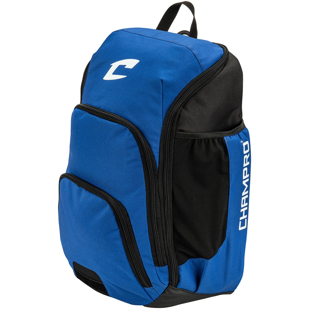 Champro Siege Backpack; 18 x 12 x 8 - Royal