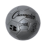 Champion Sports Extreme Soccer Ball, Size 3 - Silver