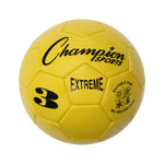 Champion Sports Extreme Soccer Ball, Size 3 - Yellow