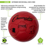 Champion Sports Extreme Soccer Ball, Size 4