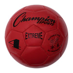 Champion Sports Extreme Soccer Ball, Size 4 - Red