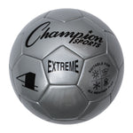 Champion Sports Extreme Soccer Ball, Size 4 - Silver