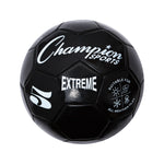 Champion Sports Extreme Soccer Ball, Size 5 - Black