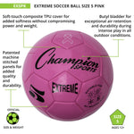 Champion Sports Extreme Soccer Ball, Size 5